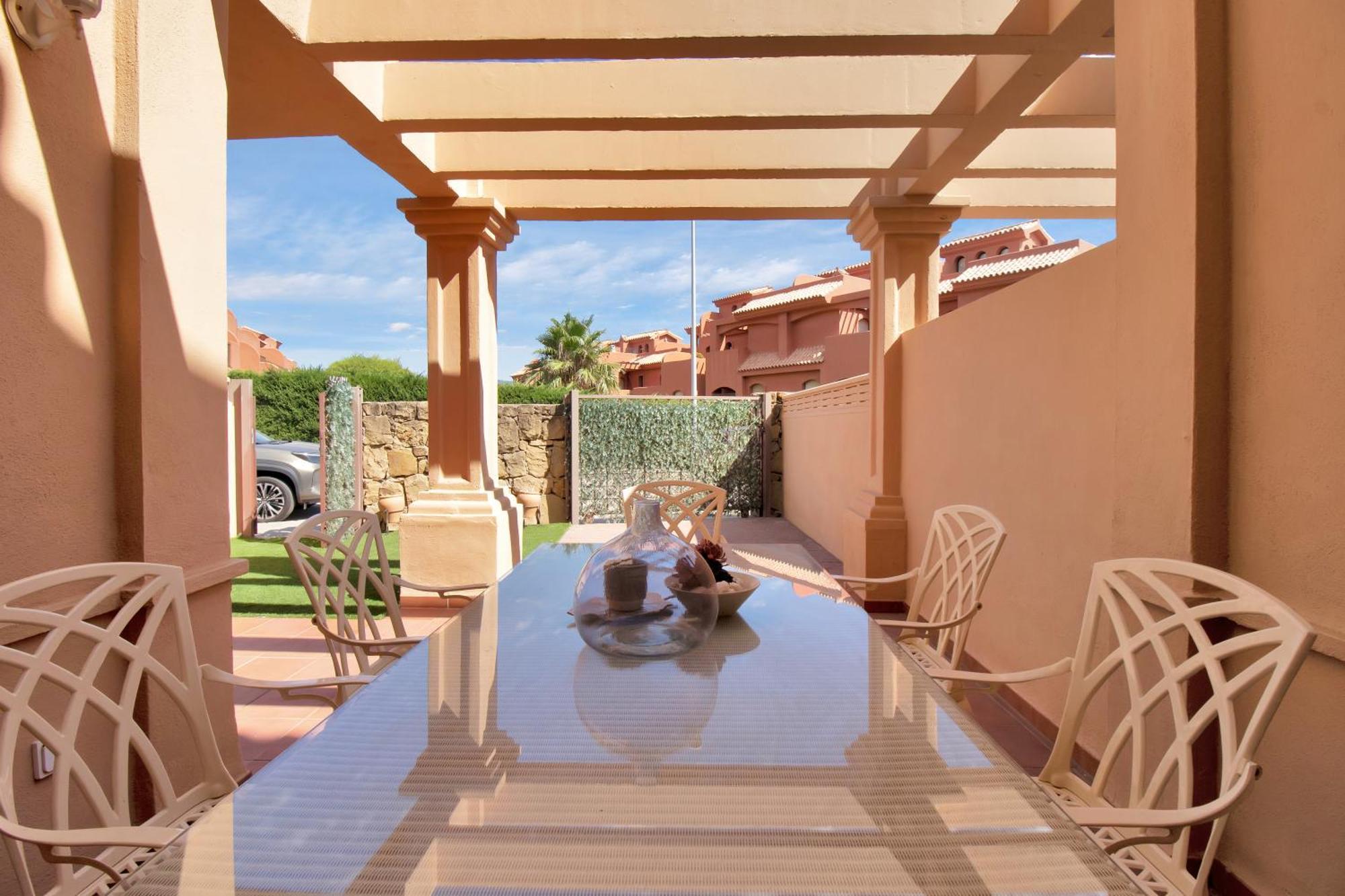 Elegante Adosado Con Con Vistas Al Mar Y Piscina - Costa Galera Park 10 4 Villa Estepona Exterior foto